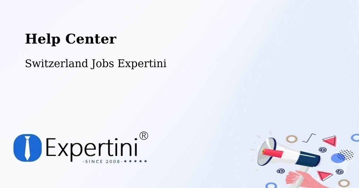 Help Center – Wetzikon - Switzerland Jobs Expertini